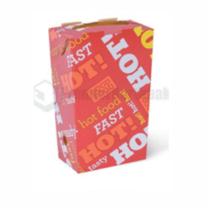 Small Chip Boxes Hot Tasty (71x71x105mm)
