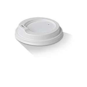 White Sipper Lids for 12/16 Oz Cups